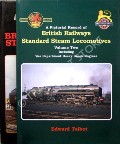 Book cover of A Pictorial Record of British Railways Standard Steam Locomotives  by TALBOT, Edward 